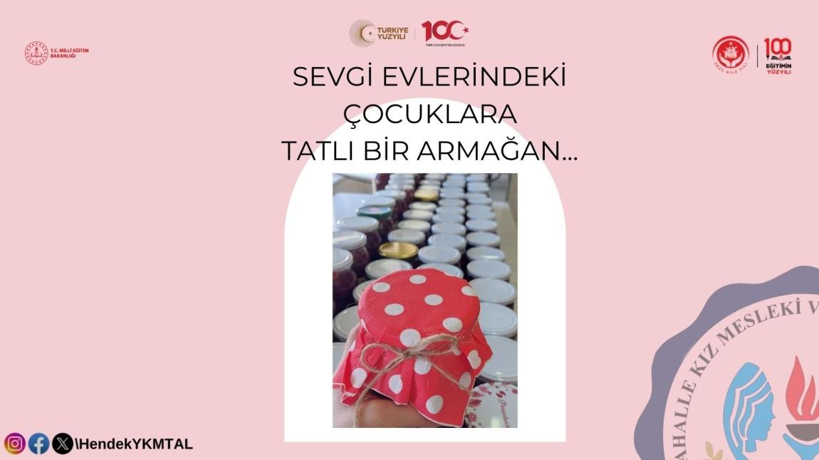 SEVGİ EVLERİNDEKİ ÇOCUKLARA TATLI BİR ARMAĞAN...