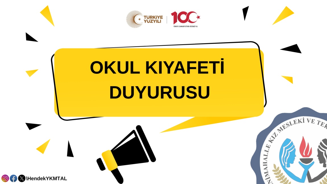 2025-2026 EĞİTİM-ÖĞRETİM YILINDAN İTİBAREN KULLANILACAK OKUL FORMAMIZ BELİRLENMİŞTİR.