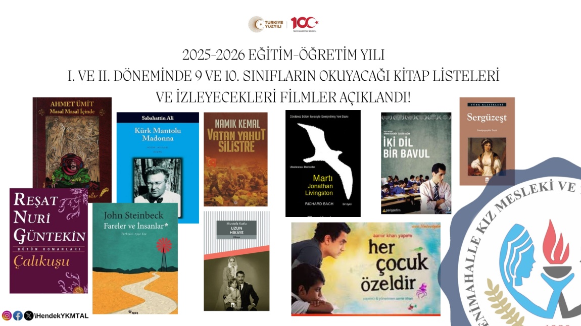 9 VE 10. SINIF ÖĞRENCİLERİMİZİN DİKKATİNE!